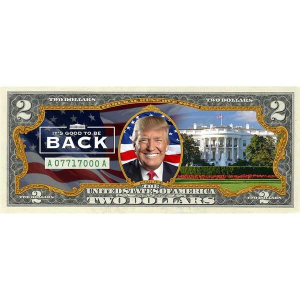 Trump Victory $2 Bill